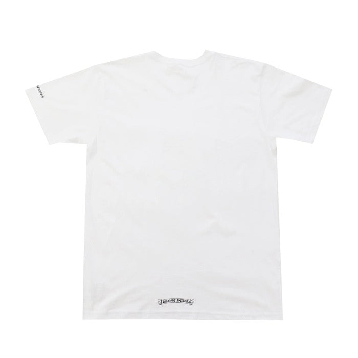 Chrome Hearts Neck Letters Short Sleeve T-Shirt – shirt front view
