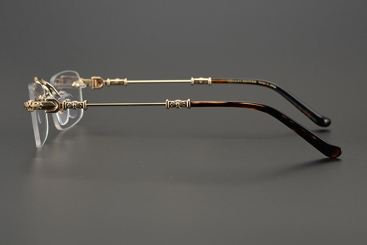 Authentic Chrome Hearts Chrome Hearts Rimless Glasses – front view