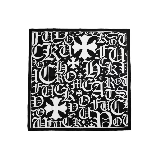 Chrome Hearts Scarf – scarf front view