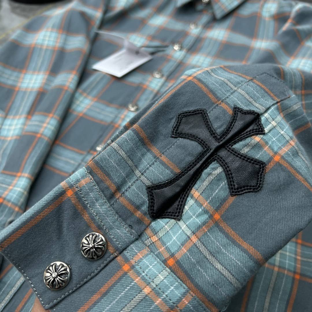 Chrome Hearts Square Casual T Shirt – shirt back view