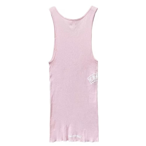 Authentic Chrome Hearts Chrome Hearts Tank Top Pink â€“ front view