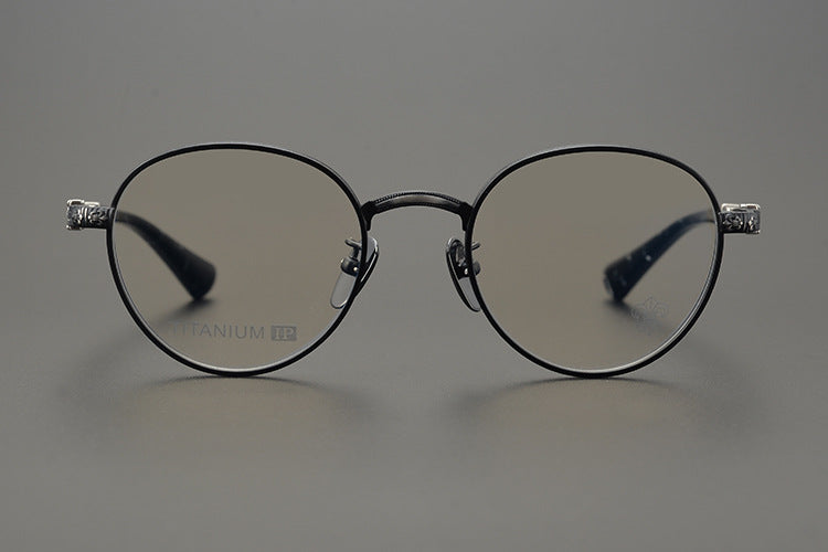 Authentic Chrome Hearts Chrome Hearts Aviator Sunglasses – front view