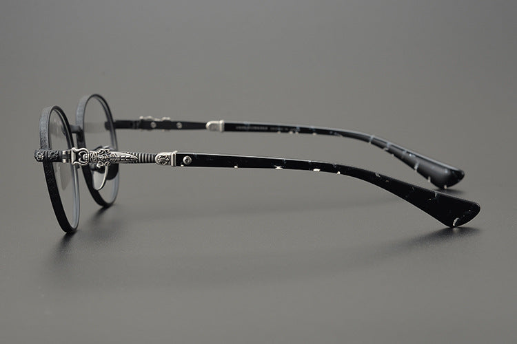 Authentic Chrome Hearts Chrome Hearts Aviator Sunglasses – front view