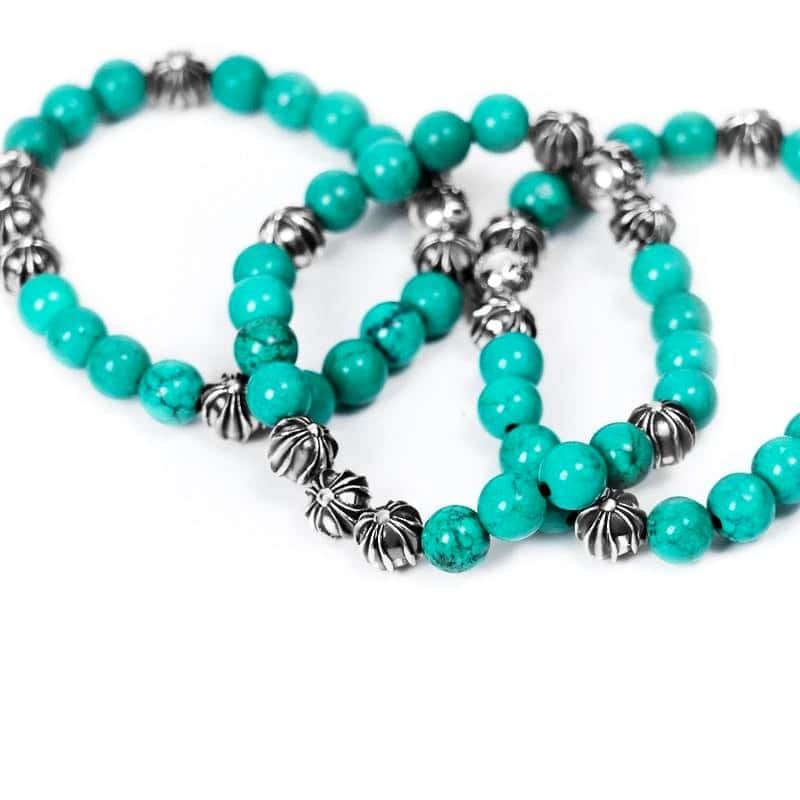 Chrome Hearts Beaded Bracelet – bracelet back view