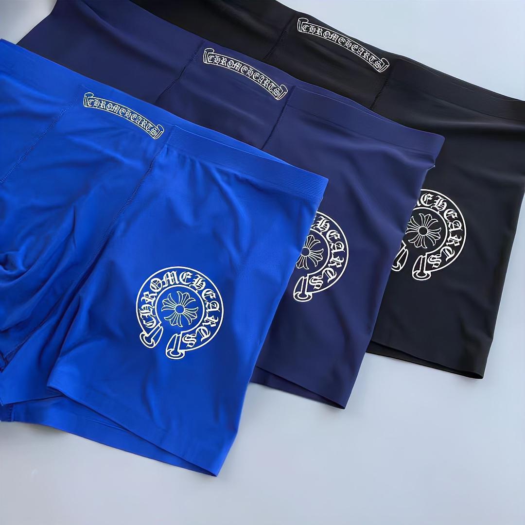 Chrome Hearts Underwear – Royal Blue Navy Blue Black – underwear front view