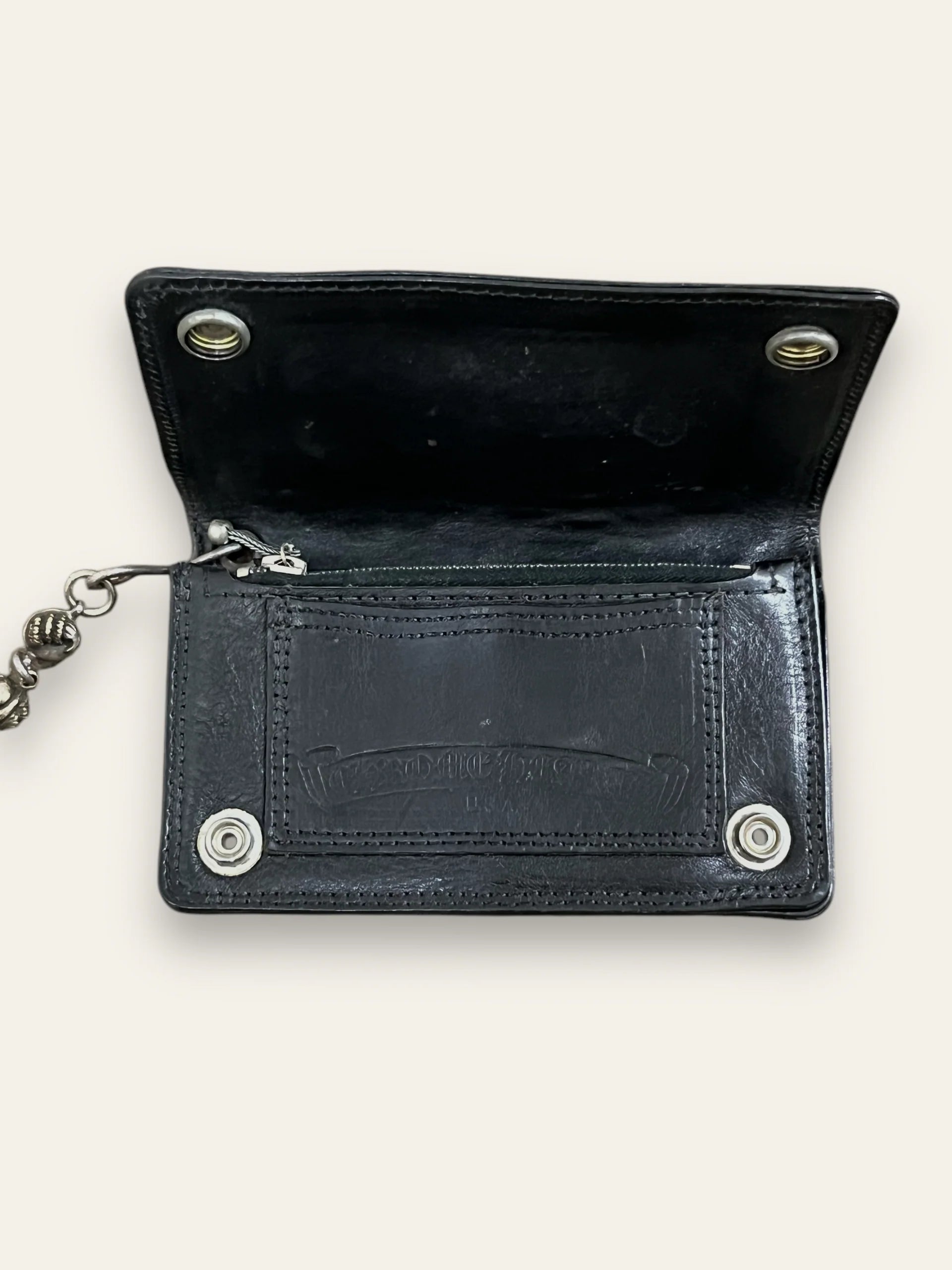 Chrome Hearts Wallet Chain – necklace detail close-up