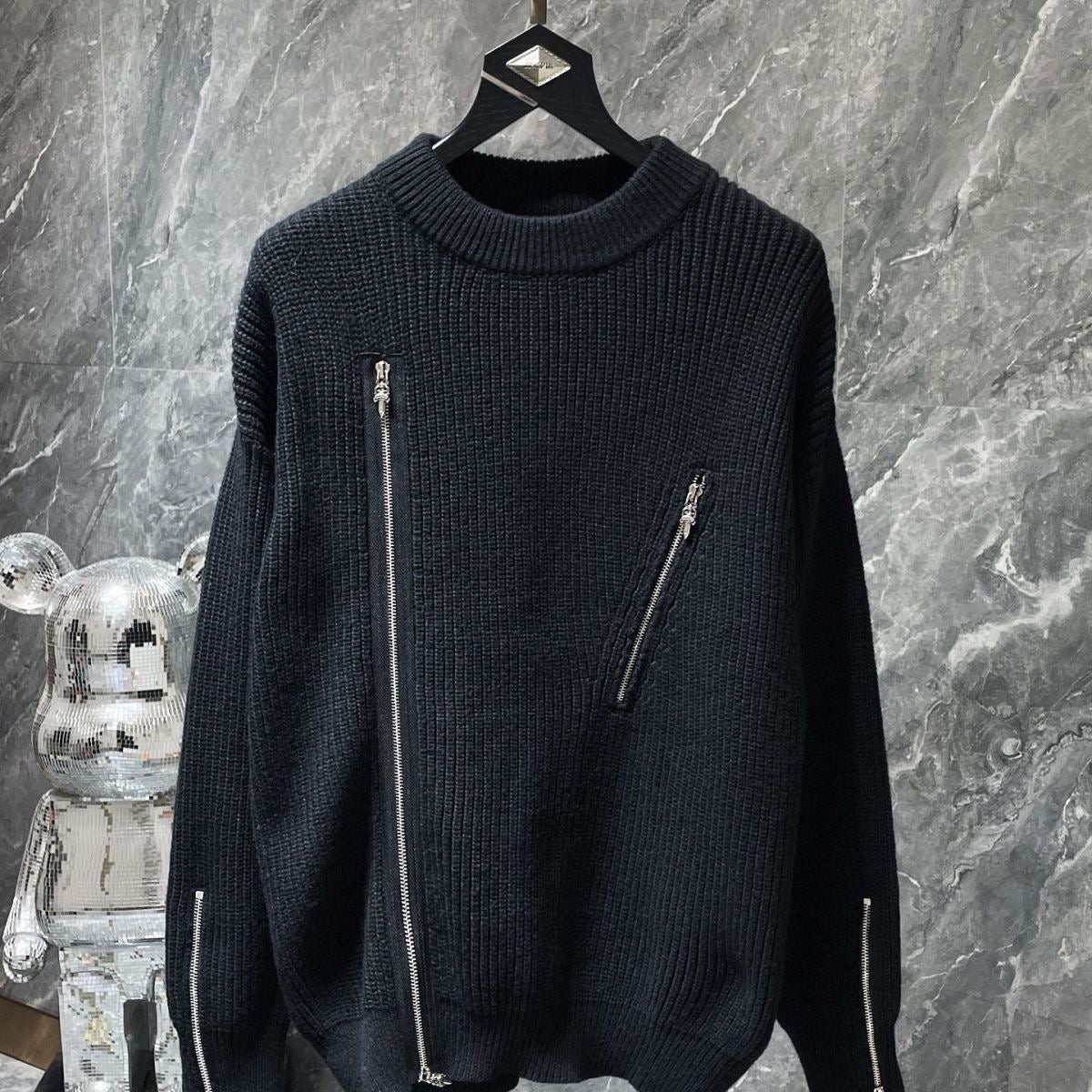 Chrome Hearts Zippers Sweatshirt – hoodie front view