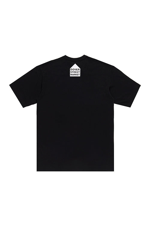 Chrome Hearts × Comme des Garcons × Dover Street Market Black Shirt – shirt detail close-up
