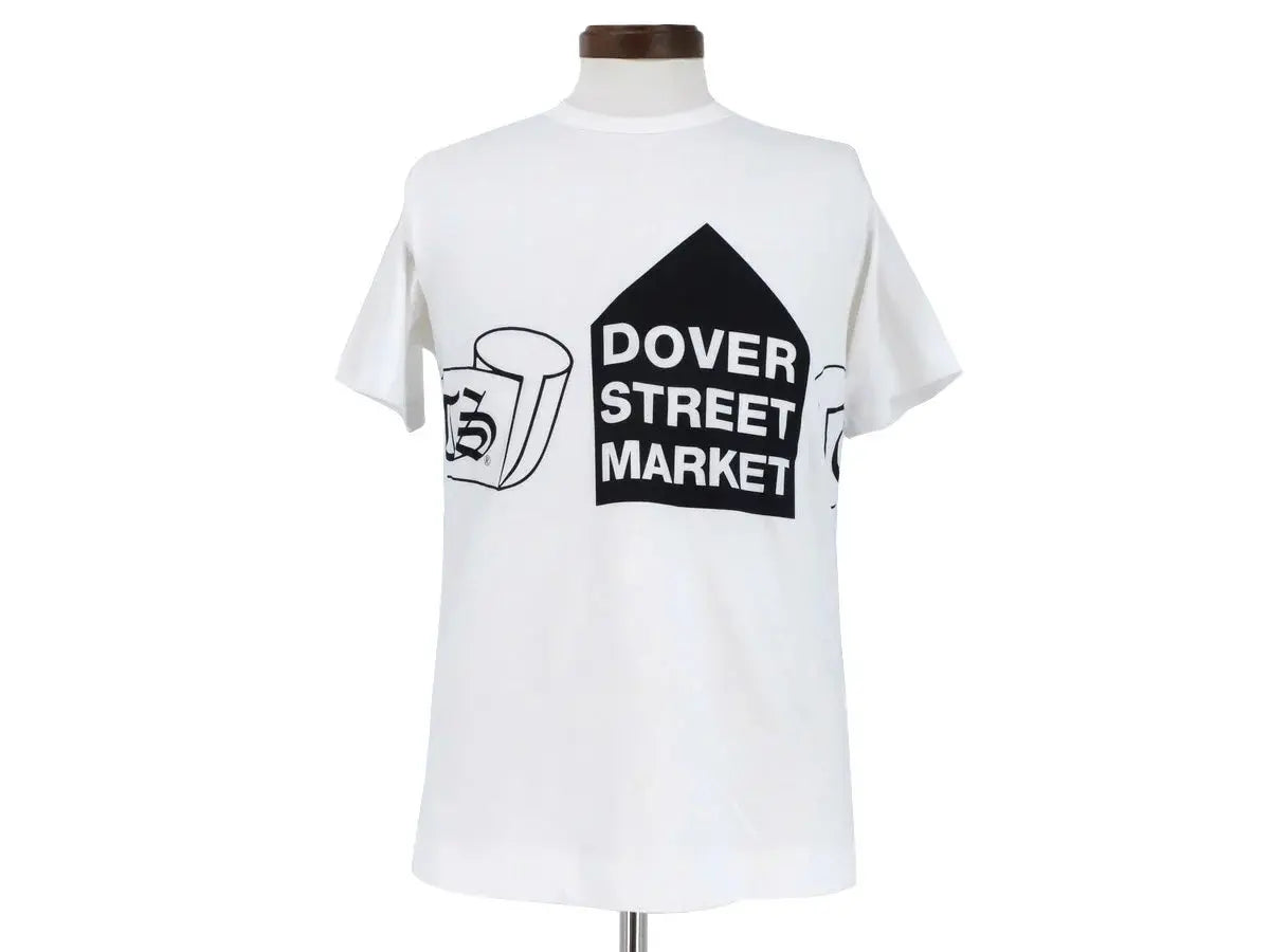 Chrome Hearts × Comme des Garcons × Dover Street Market White Shirt – shirt front view