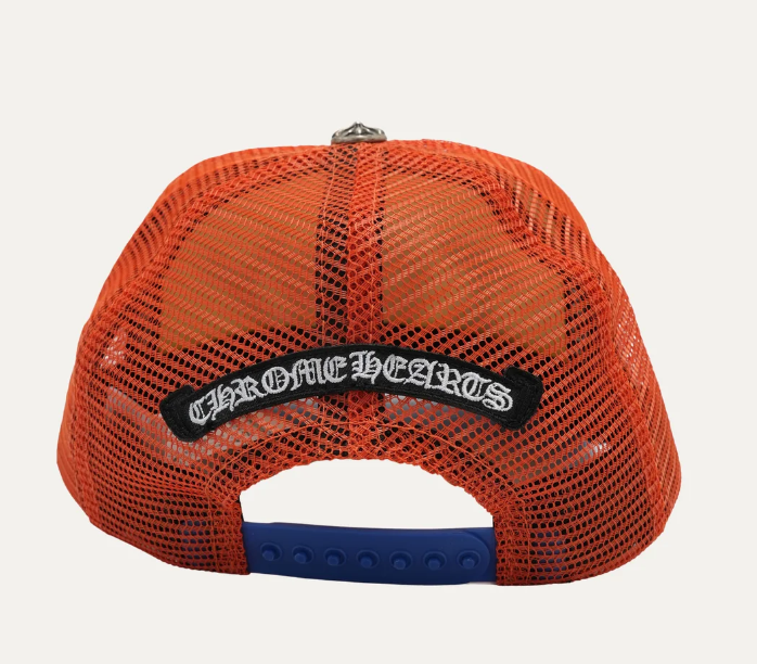 Authentic Chrome Hearts Chrome Hearts x Matty Boy Sex Records I Love NY trucker hat – front view