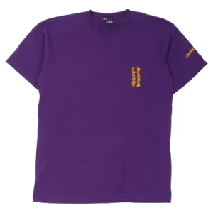 Authentic Chrome Hearts Classic Chrome Hearts Lakers Purple T-Shirt â€“ front view