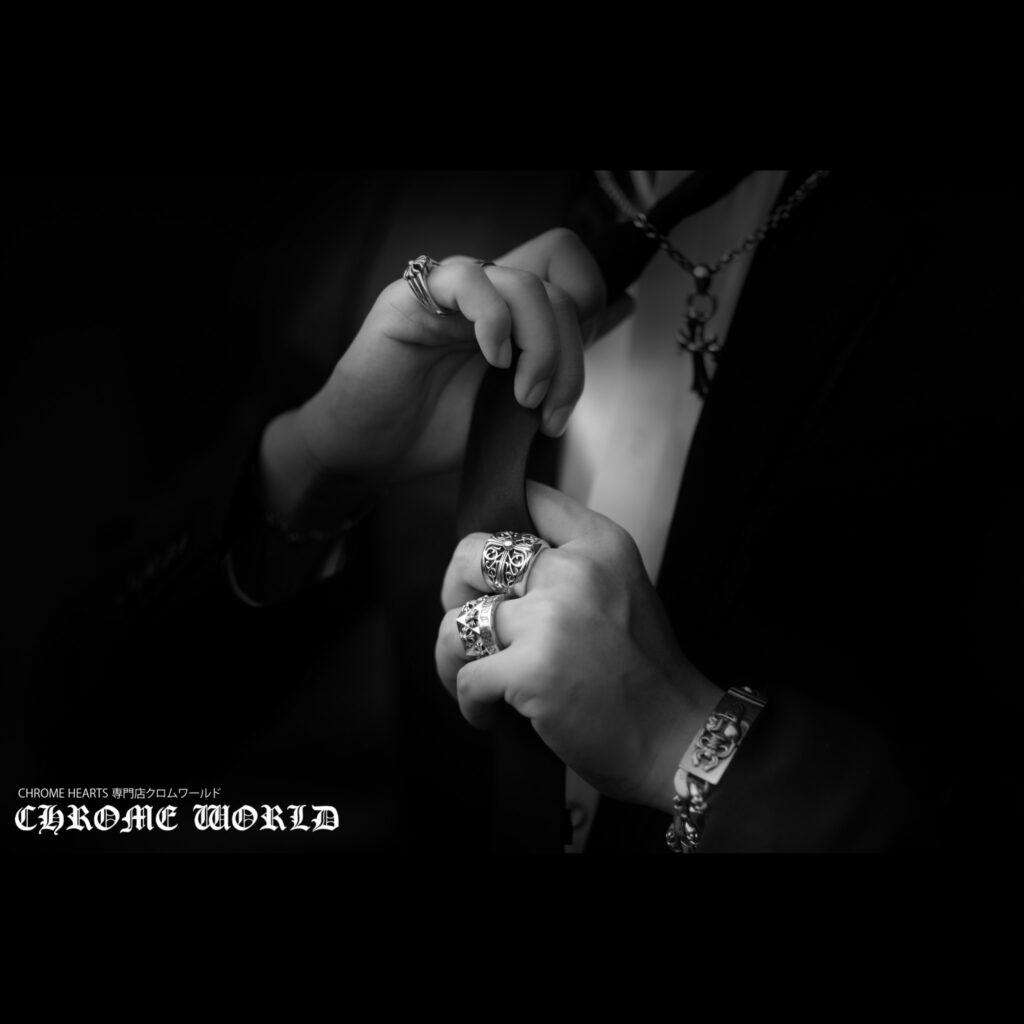 Authentic Chrome Hearts Classic Oval Ring – ring detail close-up