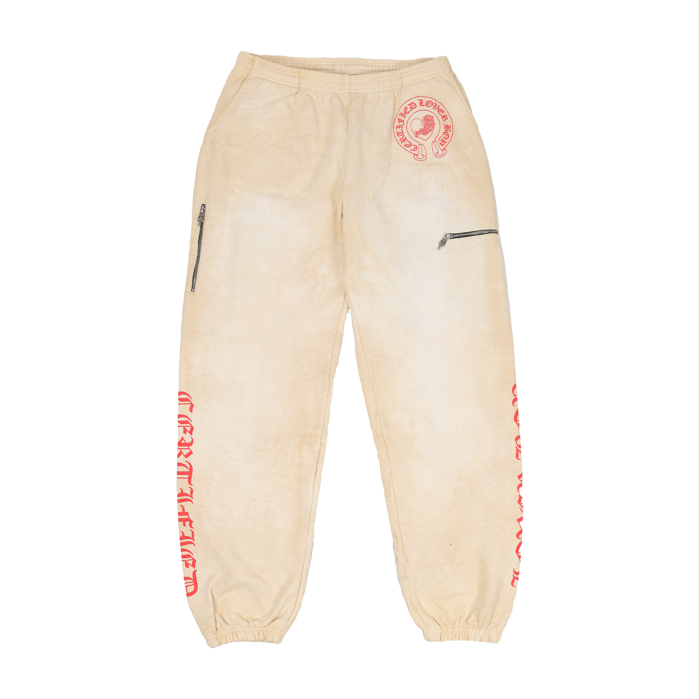 Chrome Hearts x Drake “Certified Lover Boy” Friends & Family Sweatpants – pants detail close-up