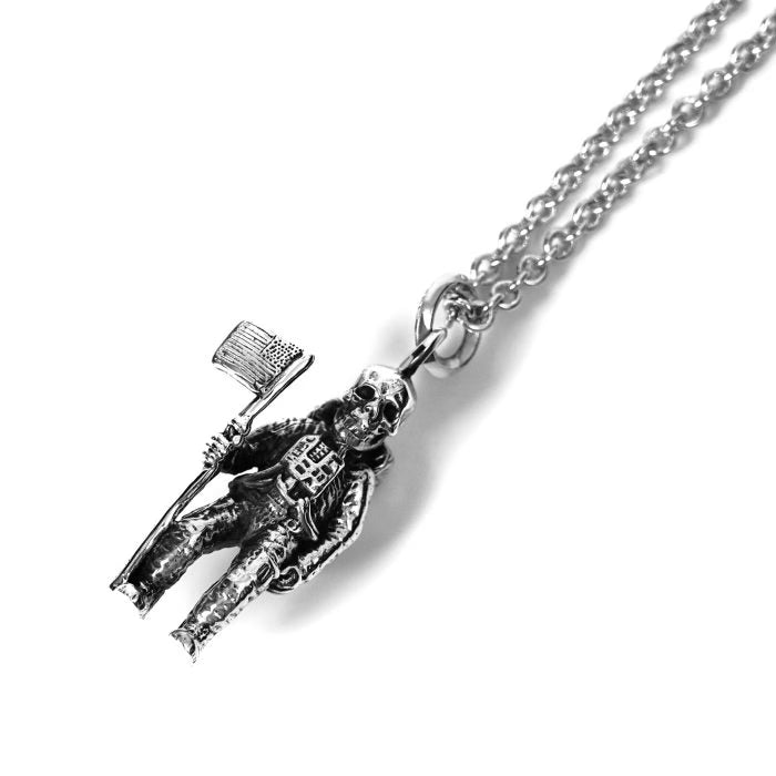 Authentic Chrome Hearts Foti Astronaut Pendant â€“ front view