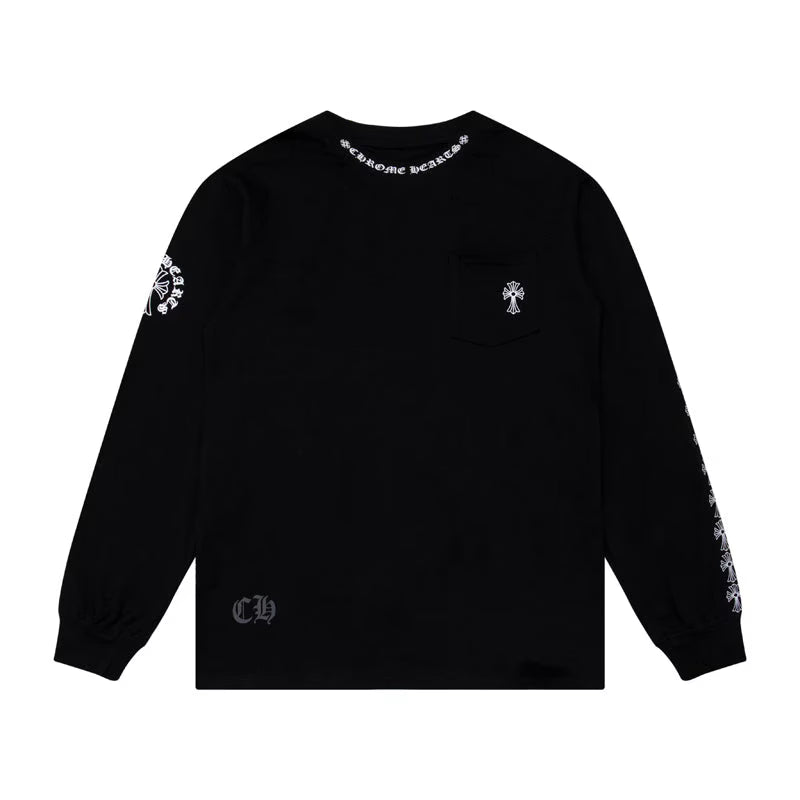 Authentic Chrome Hearts Chrome Hearts Shirt Long Sleeve â€“ front view