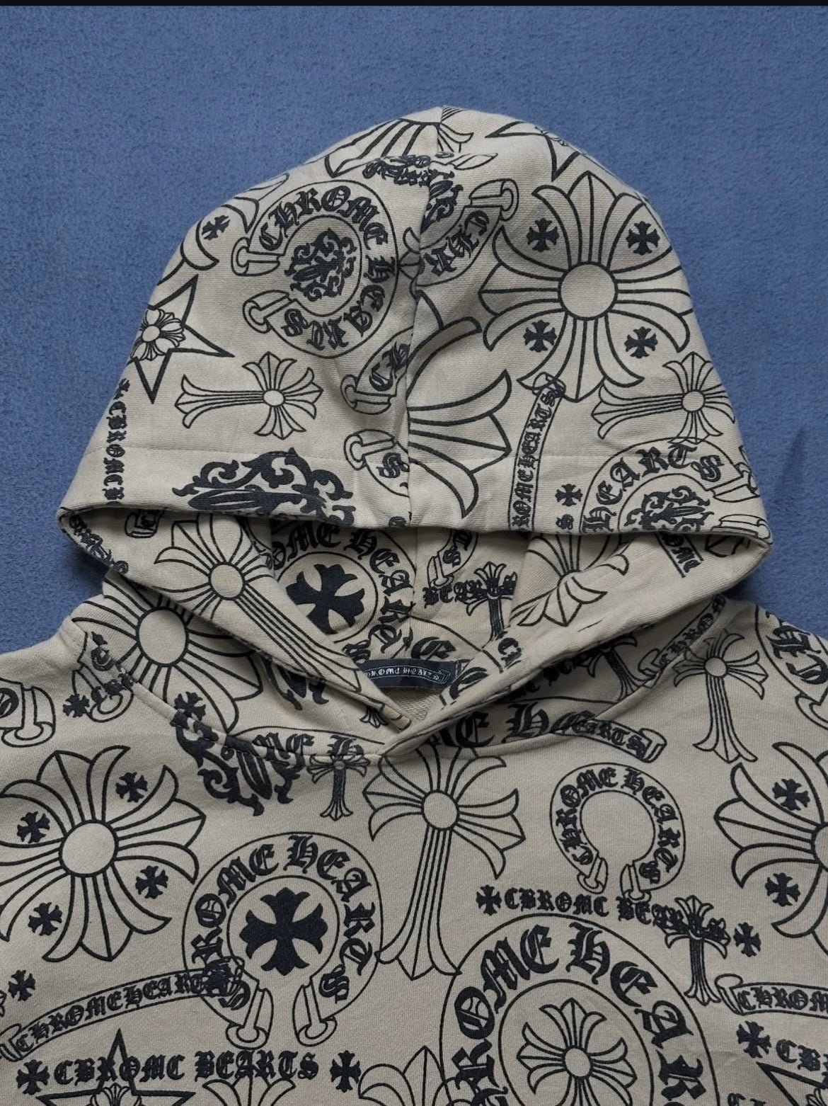 Authentic Chrome Hearts Chrome Hearts Variety Logo Hoodie â€“ front view