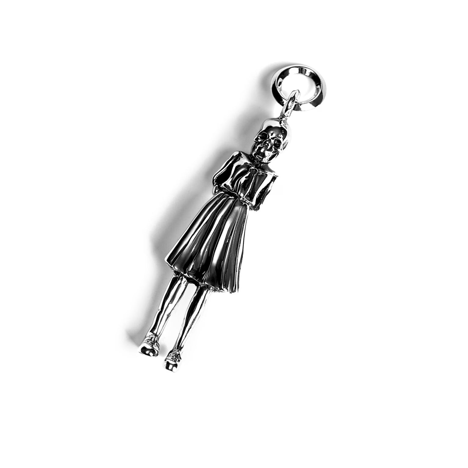 Authentic Chrome Hearts Large Foti Skippy Pendant â€“ front view