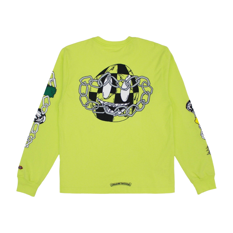 Authentic Chrome Hearts Matty Boy Long Sleeve T-Shirt – shirt front view