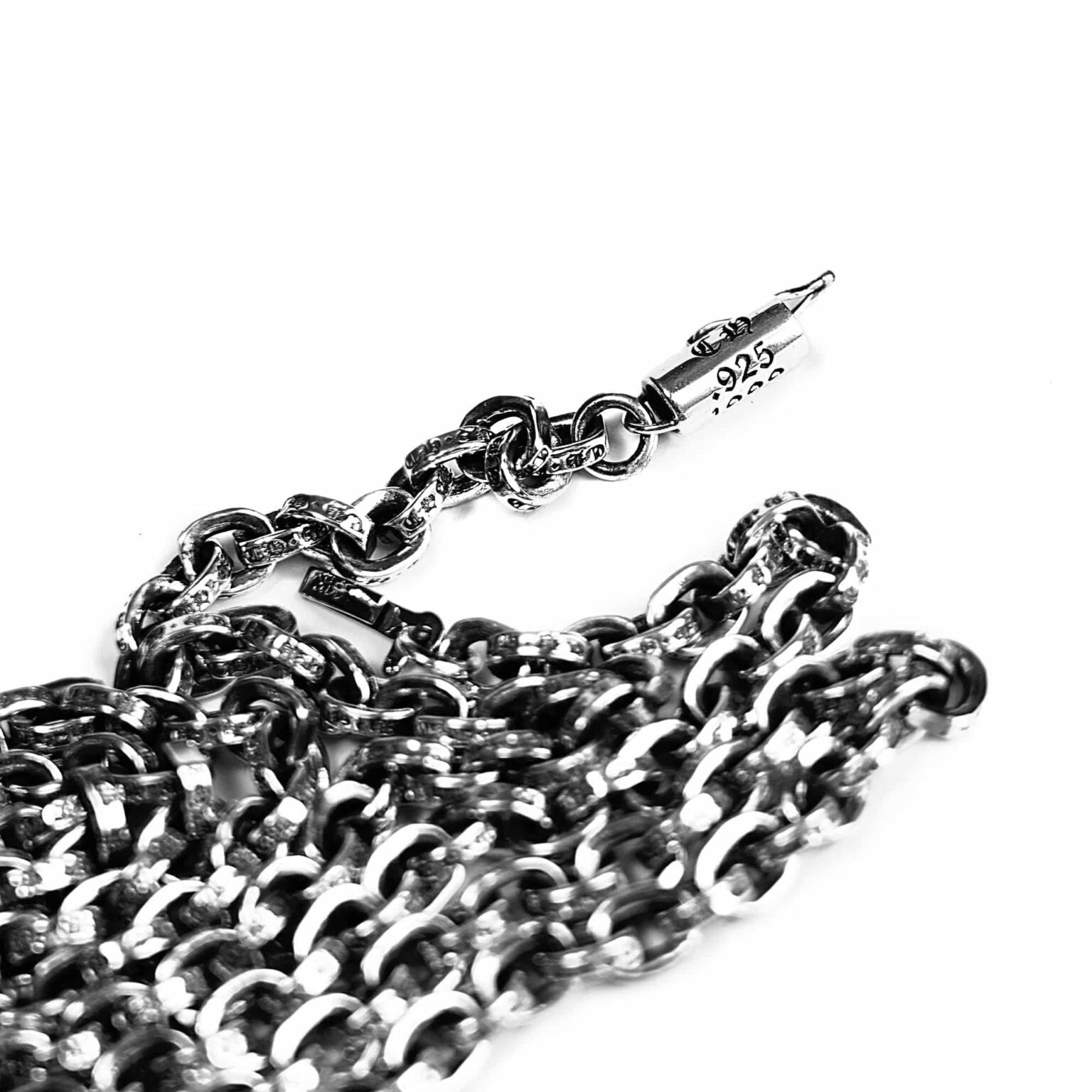 Authentic Chrome Hearts Paper Chain â€“ front view
