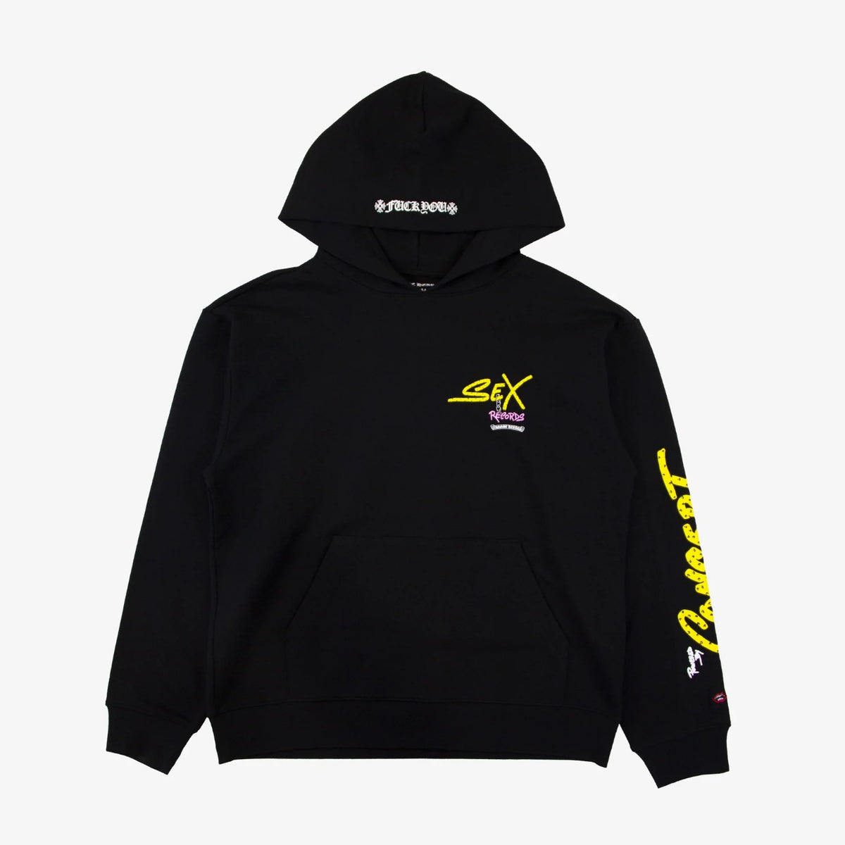 Authentic Chrome Hearts Sex Records Hoodie – front view