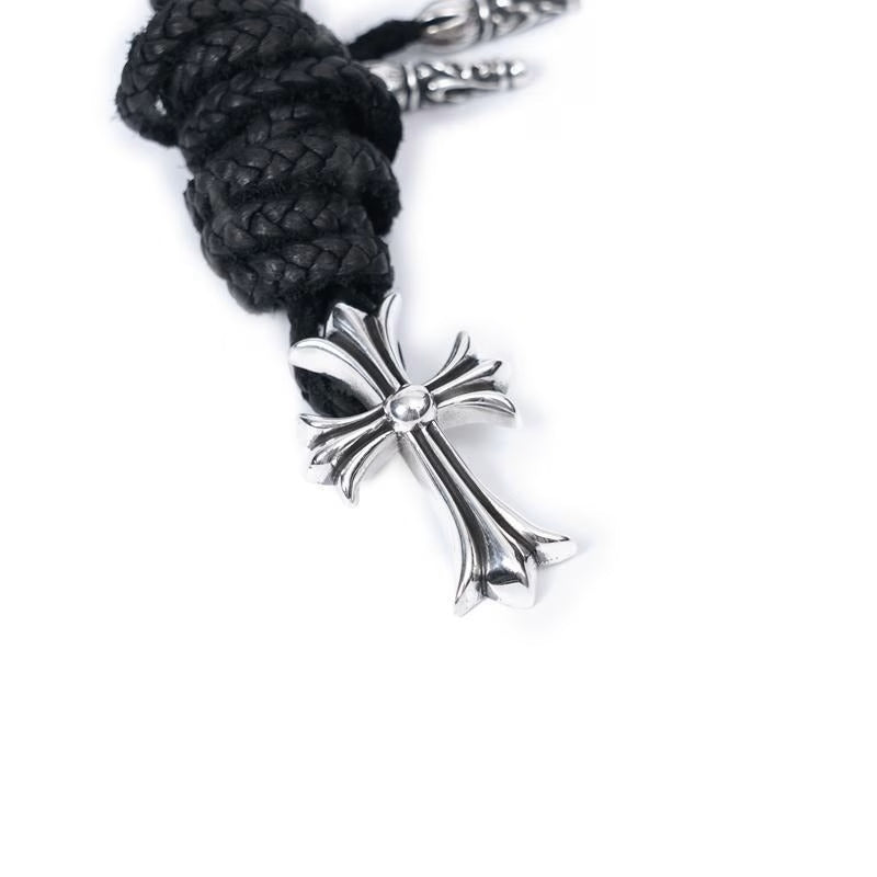 Authentic Chrome Hearts Small Cross Pendant â€“ front view