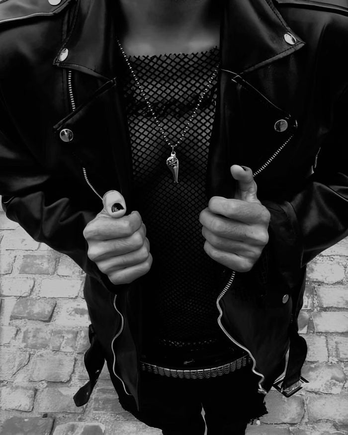 Authentic Chrome Hearts Star Whistle Pendant â€“ front view