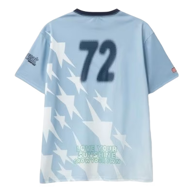 Authentic Chrome Hearts Stars Jersey T-shirt collabs x saint â€“ front view