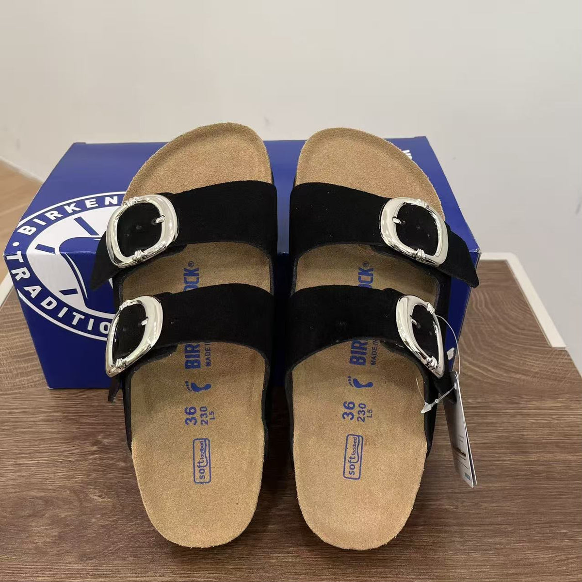 Chrome Hearts Birkenstock Arizona Black Suede - Chrome Hearts Jewelry