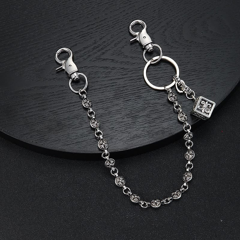 Chrome Hearts Dice Charm Wallet Chain - Chrome Hearts Wallet (photo 1)