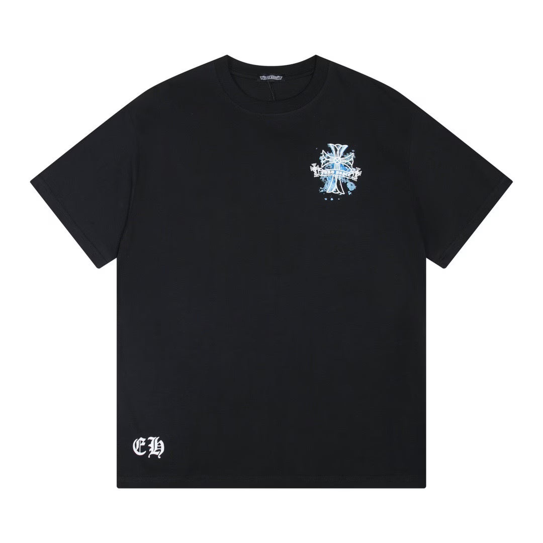 Authentic Chrome Hearts Chrome Hearts Furo Pryce Cross Tee Black â€“ front view