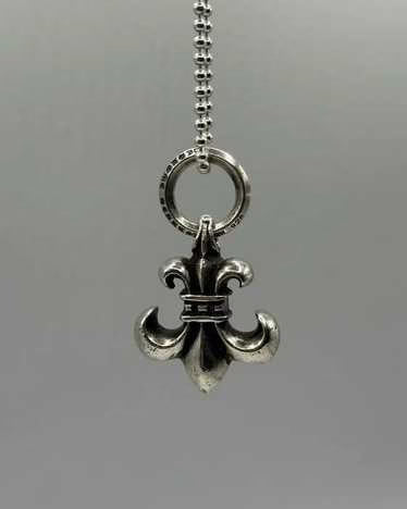 Authentic Chrome Hearts BS Fleur Charm â€“ front view