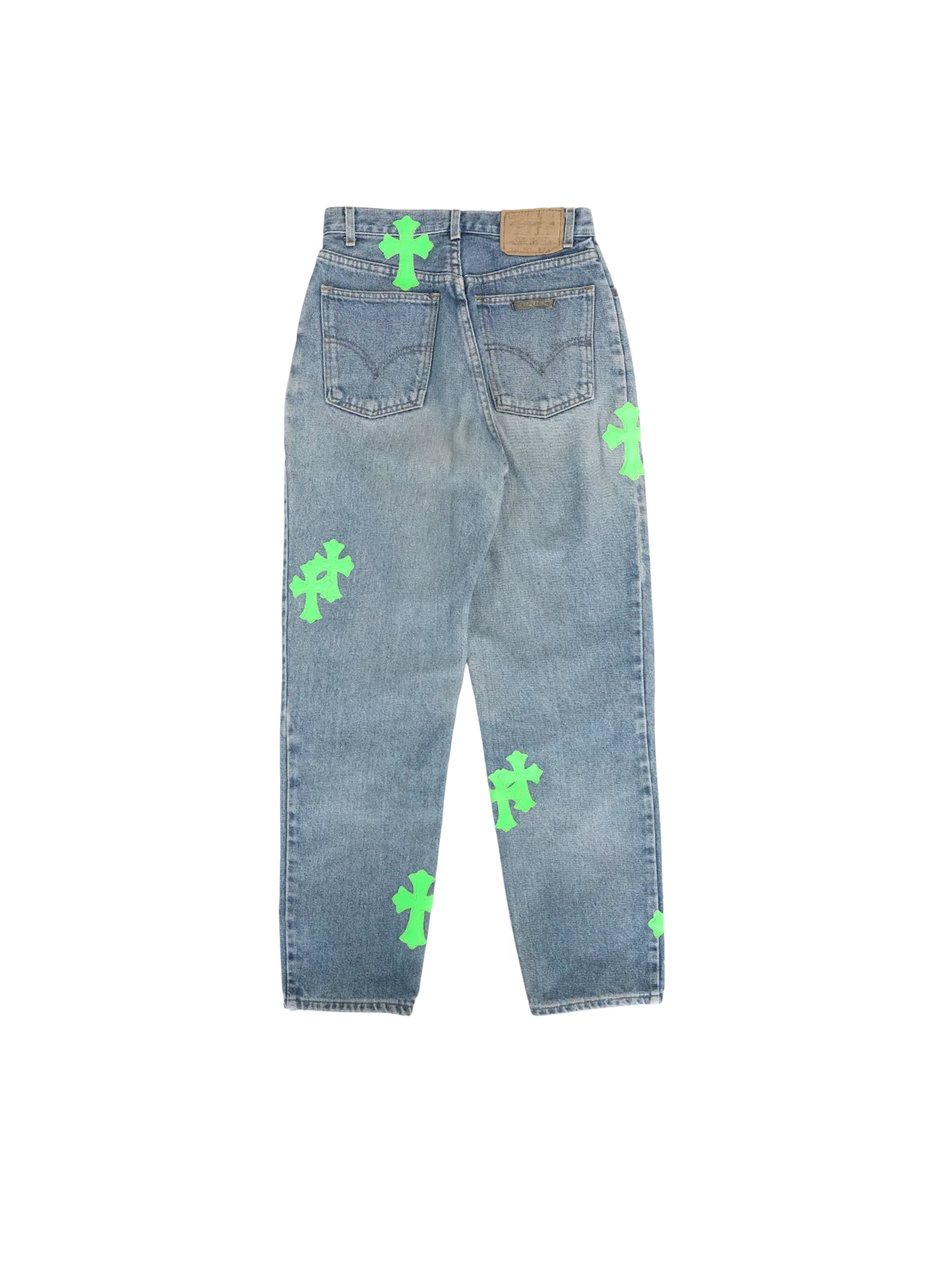 Authentic Chrome Hearts Chrome Hearts Jeans Grailedâ€‹ â€“ front view