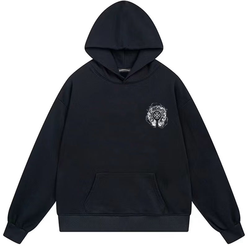 Authentic Chrome Hearts Men’s Chrome Hearts Hoodieâ€‹ Black â€“ front view