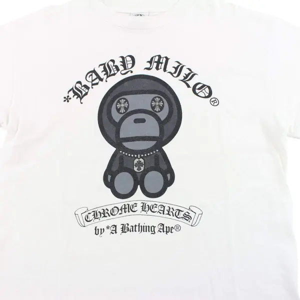 Authentic Chrome Hearts Chrome Heart Bape Shirt – front view