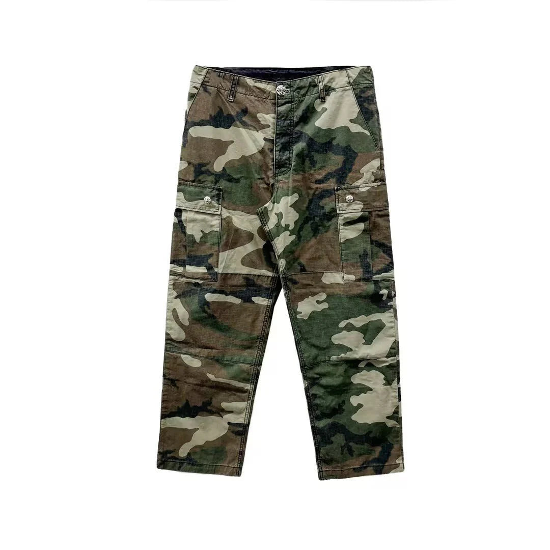 Authentic Chrome Hearts Chrome Heart Cargos Camo – front view