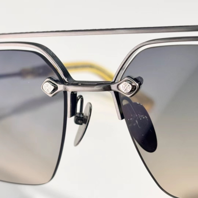 Chrome Hearts Bidi Esem Sunglasses – sunglasses detail close-up