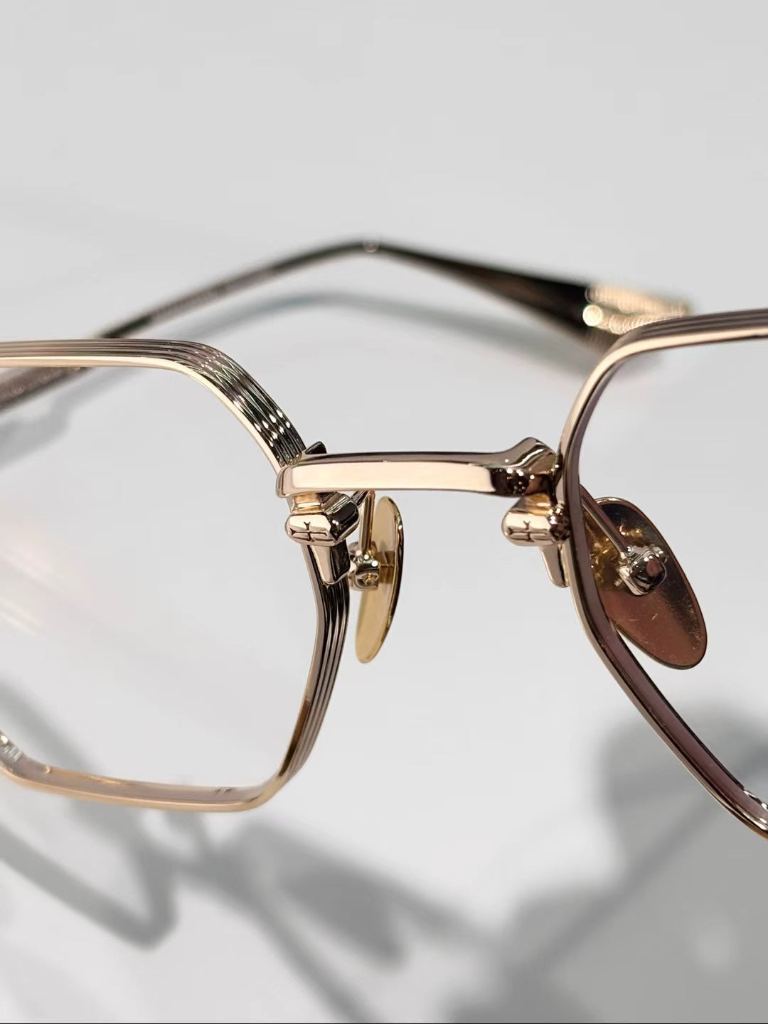 Chrome Hearts Bone Prone Glasses Gold Cross - Chrome Hearts Glasses (photo 2)