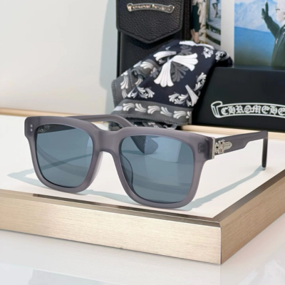 Chrome Hearts Box Officer Sunglasses – sunglasses front view