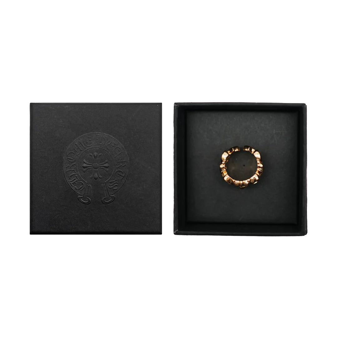 Chrome Hearts Gold Ring – ring detail close-up