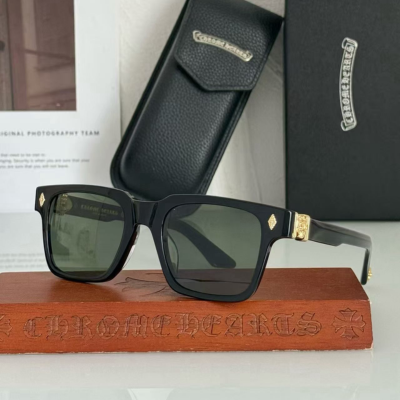 Chrome Hearts Halllamanass Glasses – sunglasses front view