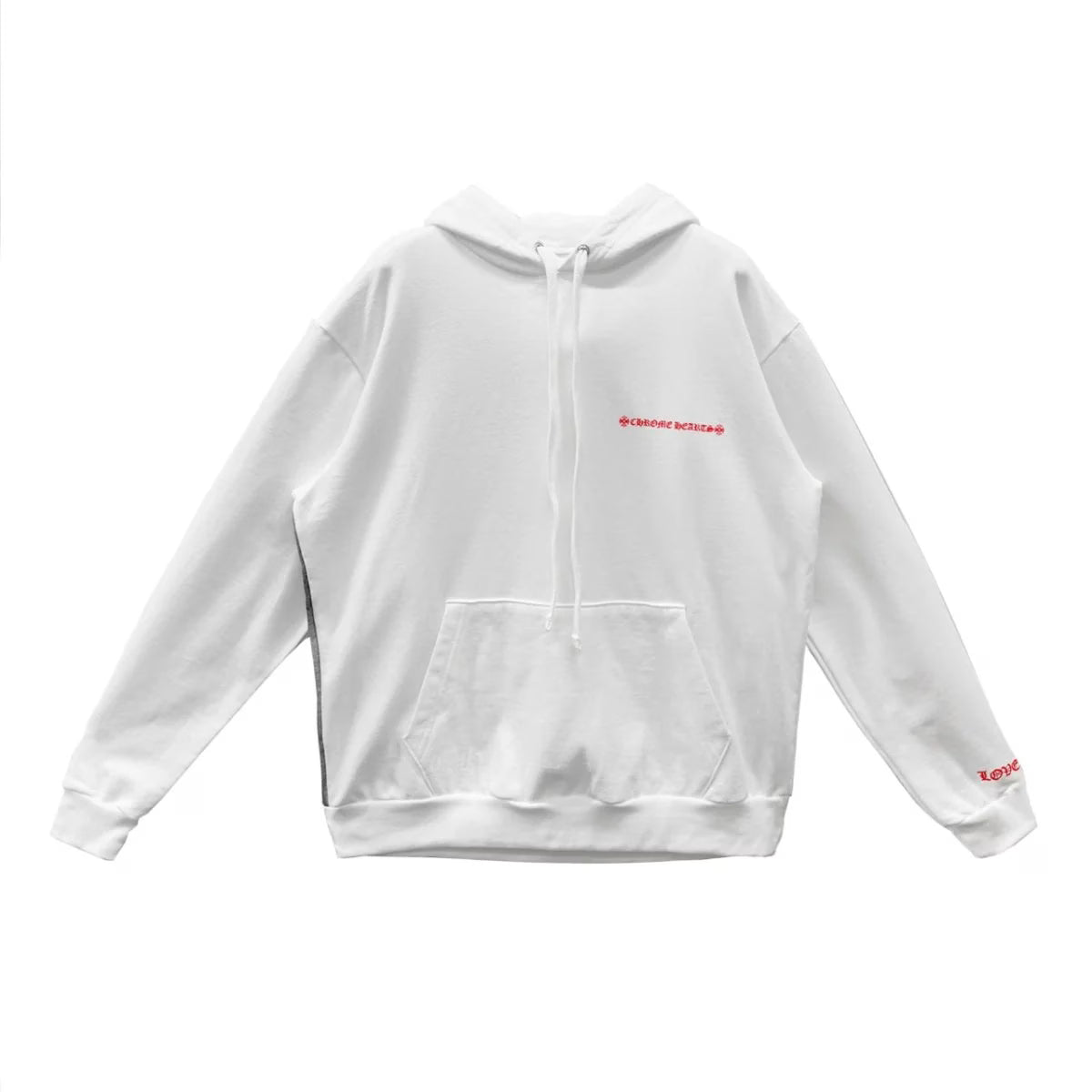 Authentic Chrome Hearts Chrome Hearts Laurie Lynn Stark Portrait Red Letter Hoodie â€“ front view