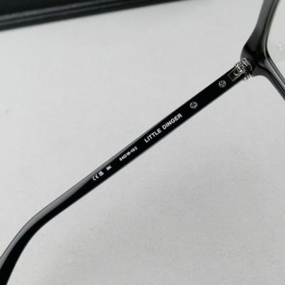 Chrome Hearts Little Dinger Glasses – sunglasses detail close-up