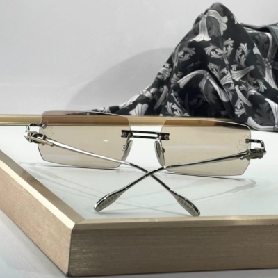 Chrome Hearts Lordie Glasses – sunglasses detail close-up