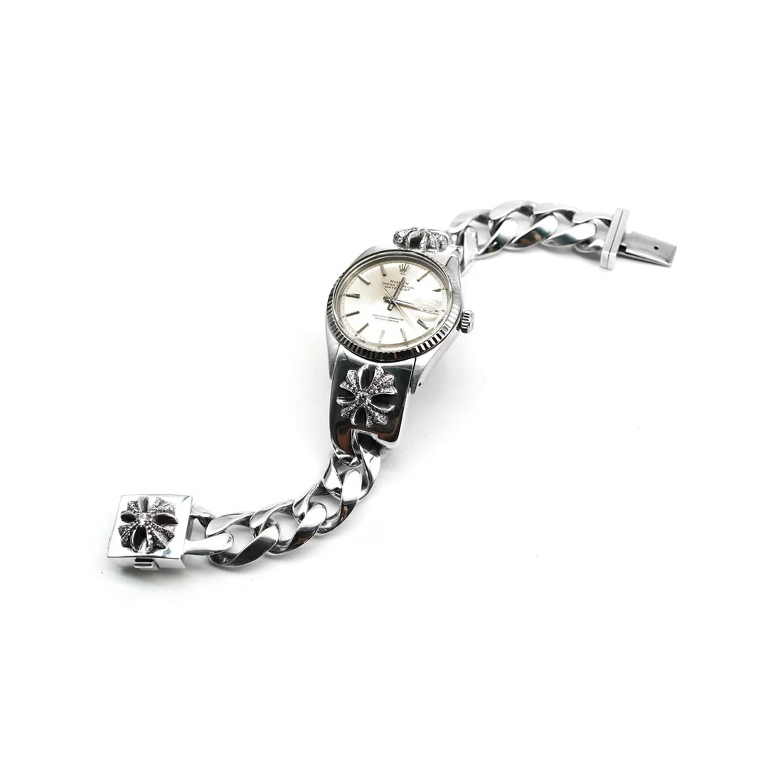 Authentic Chrome Hearts Chrome Hearts Watch Bracelet â€“ front view
