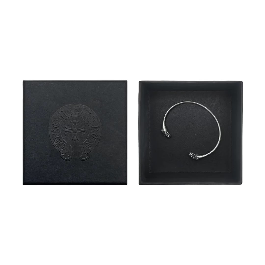 Authentic Chrome Hearts Chrome Hearts Cuff Braceletâ€‹ â€“ front view