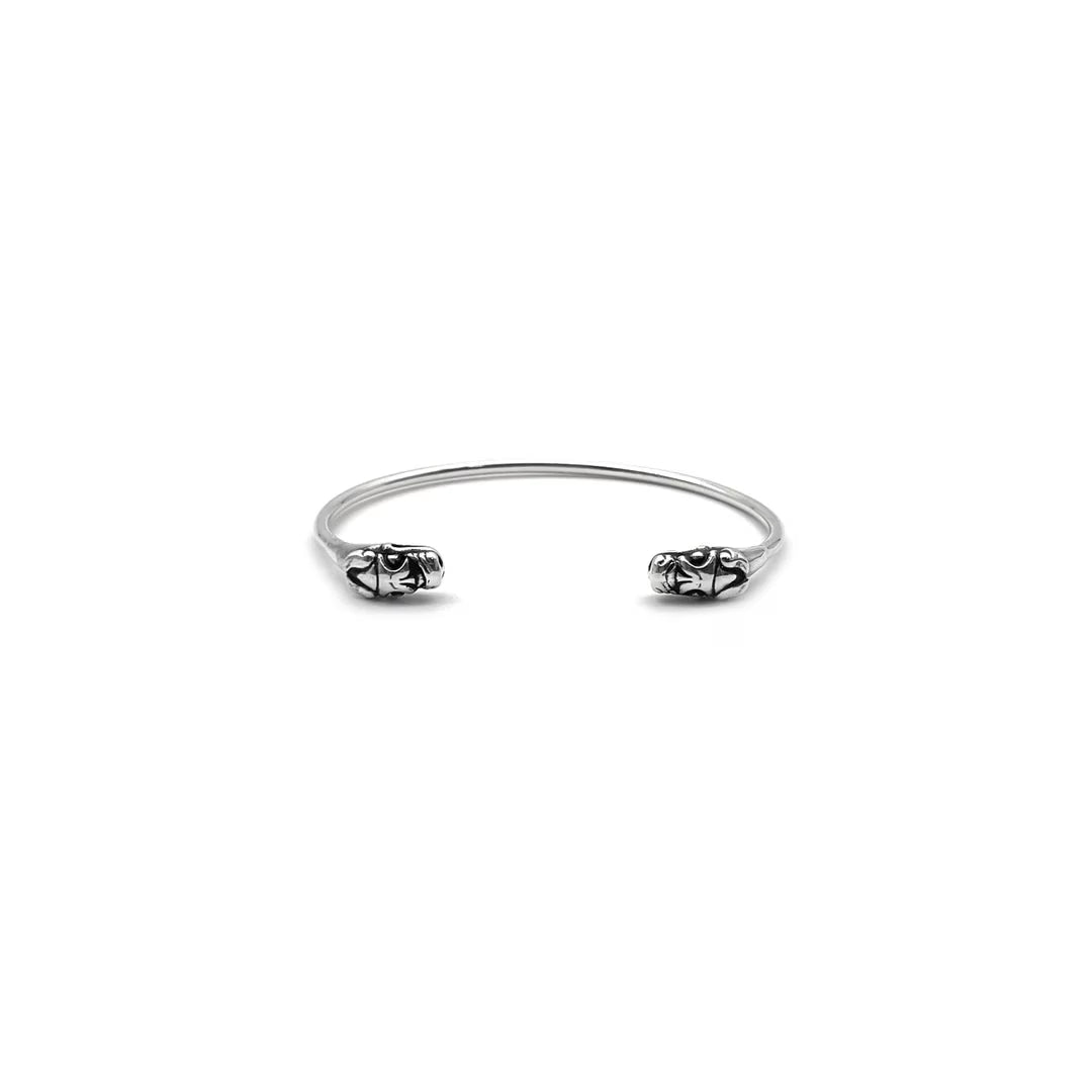 Authentic Chrome Hearts Chrome Hearts Cuff Braceletâ€‹ â€“ front view