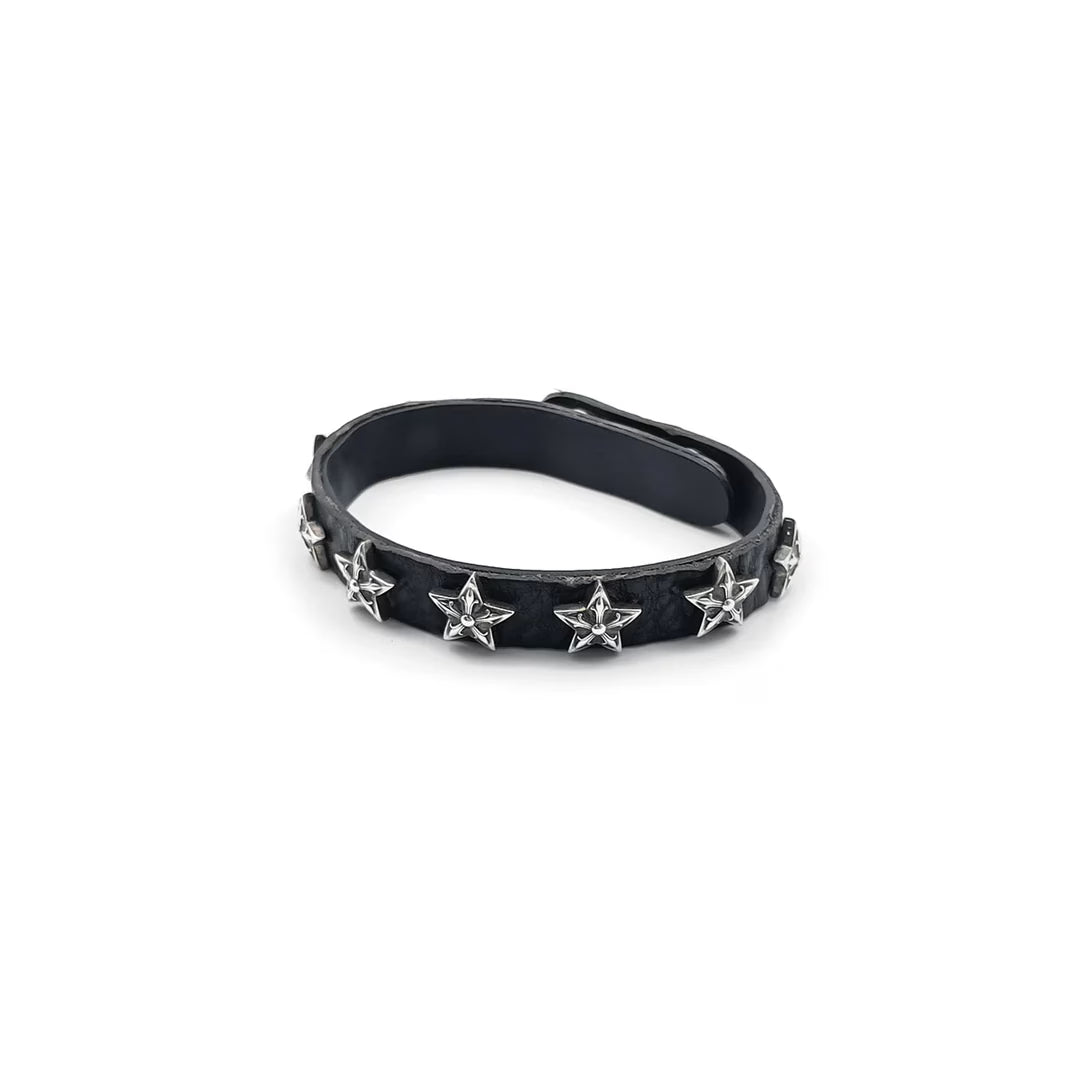Authentic Chrome Hearts Chrome Hearts Studded Bracelet â€“ front view