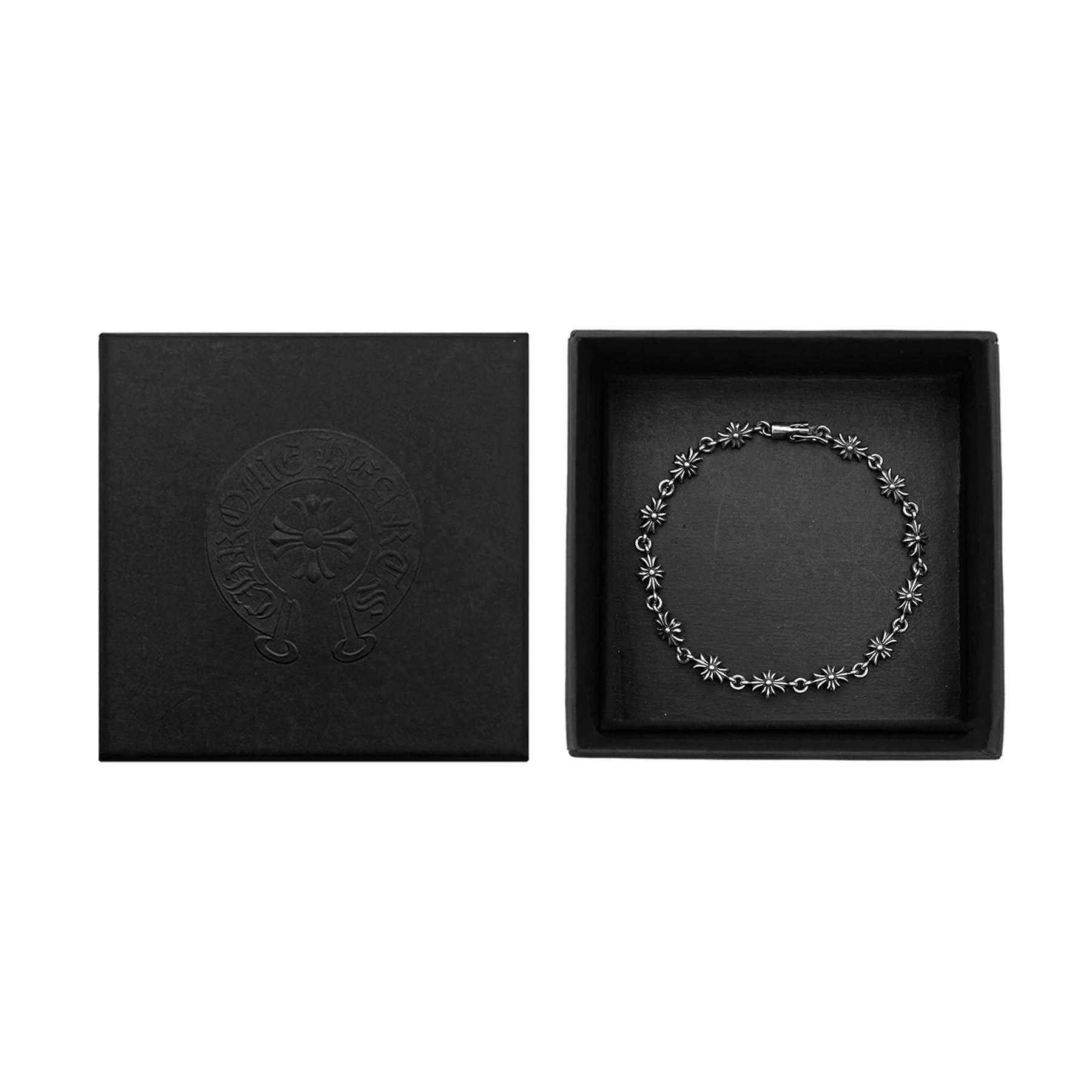 Authentic Chrome Hearts Chrome Hearts Tiny E Bracelet s925â€‹ â€“ front view