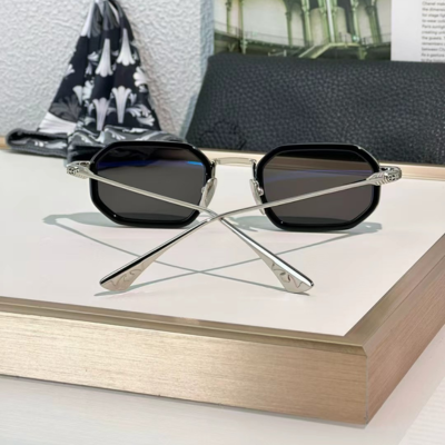 Authentic Chrome Hearts Chrome Hearts Stylida Sunglasses – front view