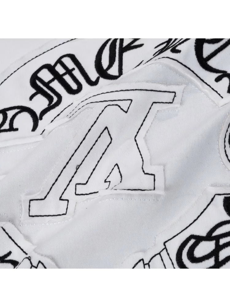 Authentic Chrome Hearts Louis Vuitton X Chrome Hearts T-Shirt White â€“ front view